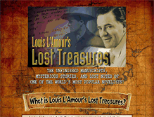 Tablet Screenshot of louislamourslosttreasures.com